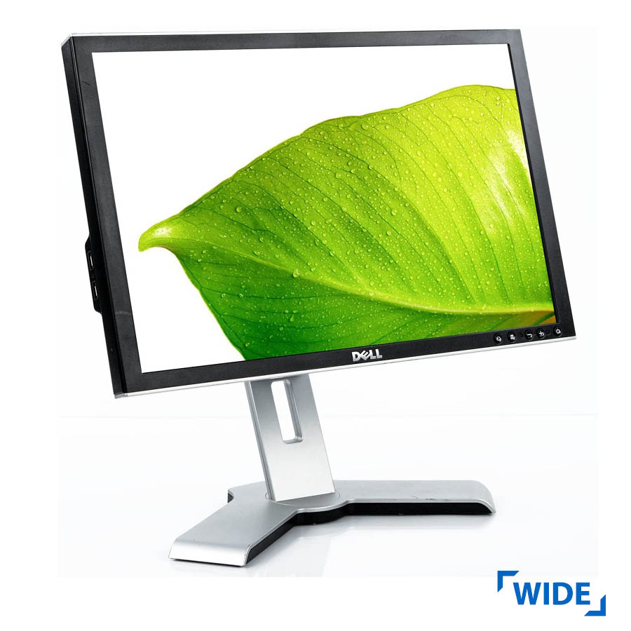 Used (A-) Monitor 2009w TFT/DELL/20/1680x1050/Wide/Silver/Black/Grade A-/D-SUB & DVI-D & USB HUB