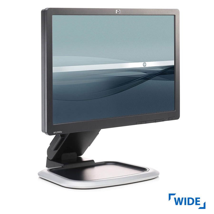 Used Monitor 1945w/TFT/HP/19/1440x900/wide/Black/D-SUB & DVI-D
