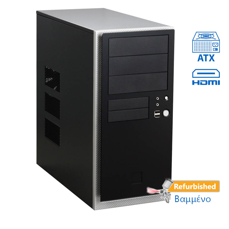 OEM Antec Case Tower C2Q-Q8300/4GB DDR2/250GB/DVD/Nvidia 512MB/7H Grade A+ Refurbished PC