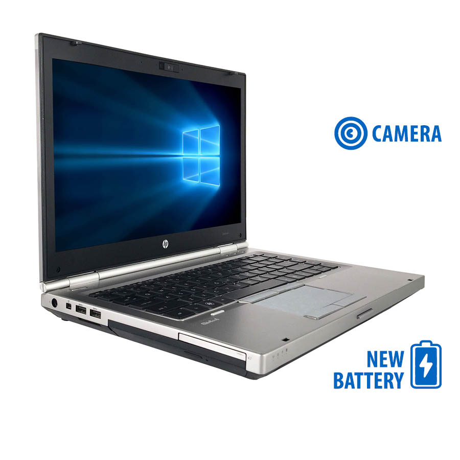 "HP (B) EliteBook 8470P i5-3210M/14""/4GB/320GB/No ODD/Camera/New Battery/7P Grade B Refurbished Lapto"