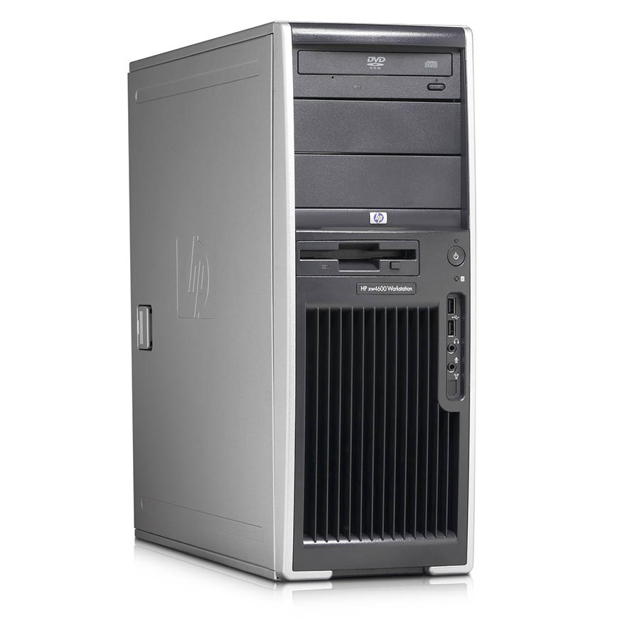 HP xw4600 Tower C2Q-Q9300/4GB DDR2/250GB/Κάρτα Γραφικών/DVD Grade A Workstation Refurbished PC