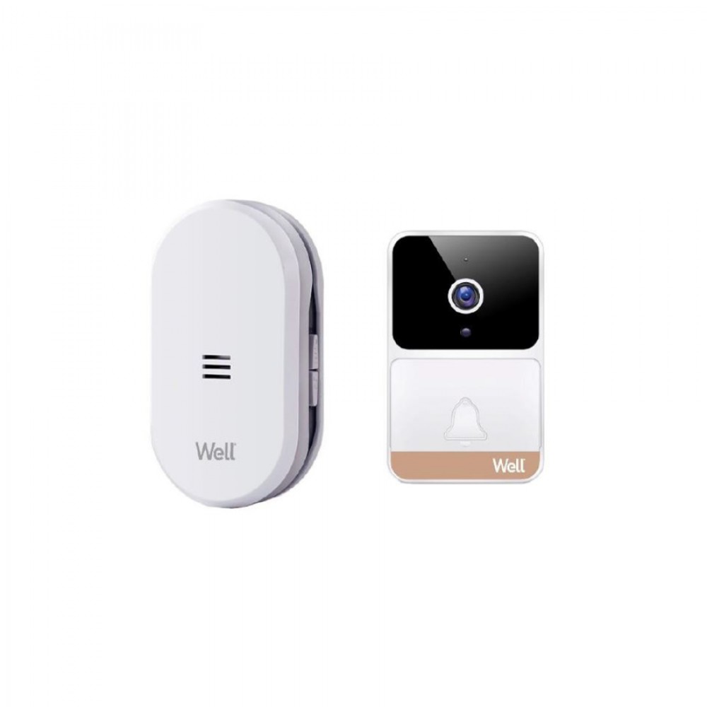 Κουδούνι Smart Video WiFi AC/AC 45 μελωδιών DOORBELL-CHARM-WL