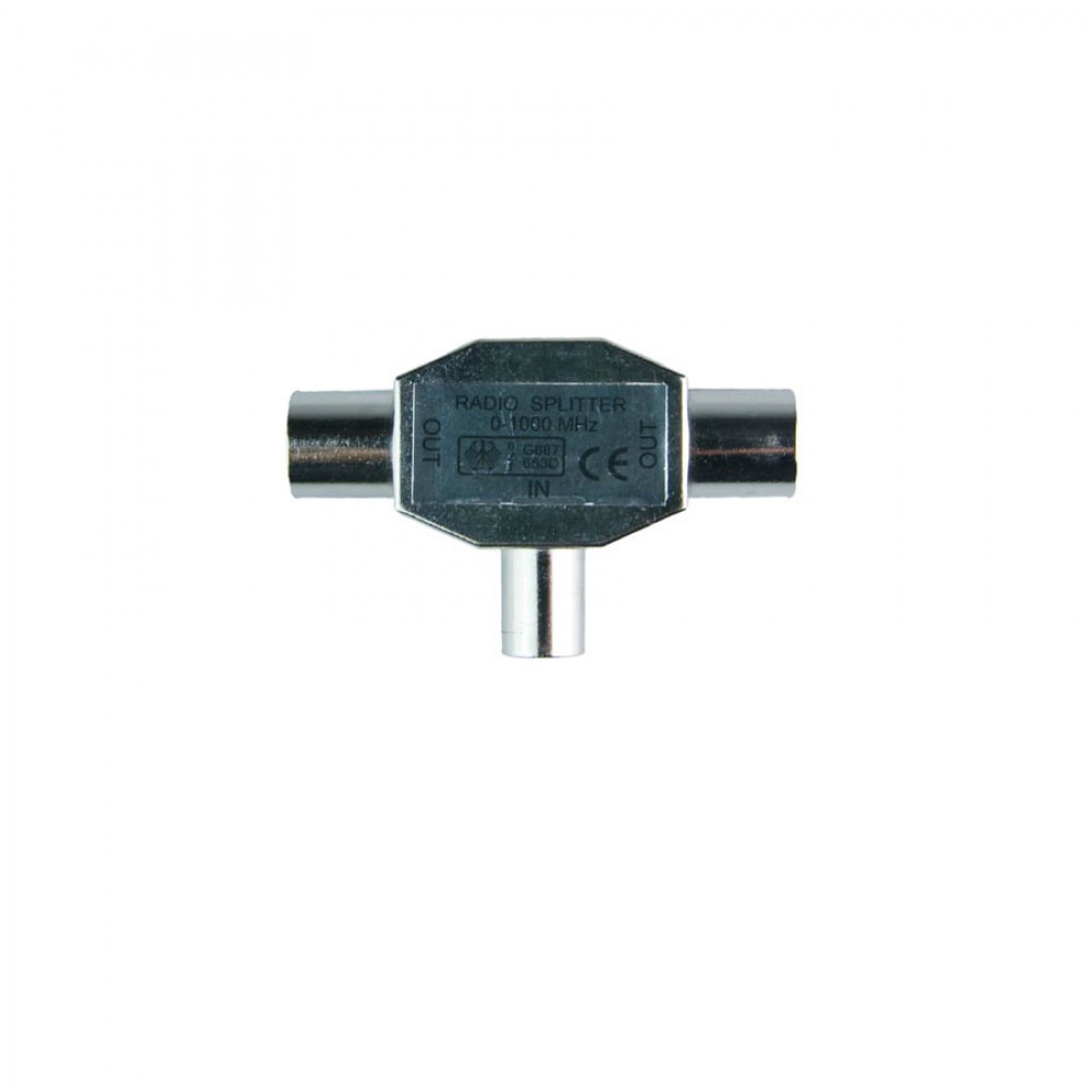 Μεταλλικό Splitter TV 9.5MM