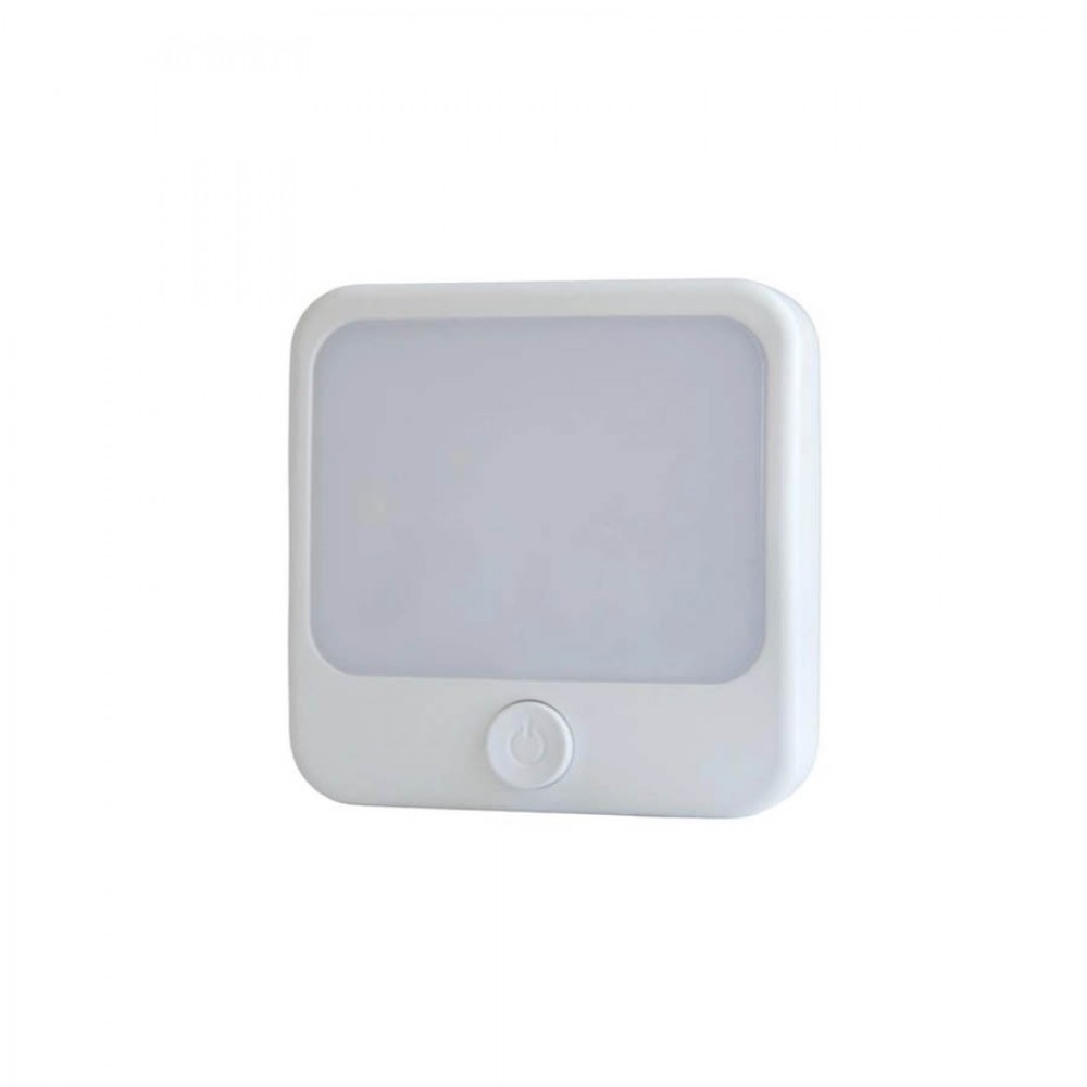 LED Φωτάκι Νυχτός με Διακόπτη 1W ρυθμιζόμενο φως LEDNCCT-ALIX-WL