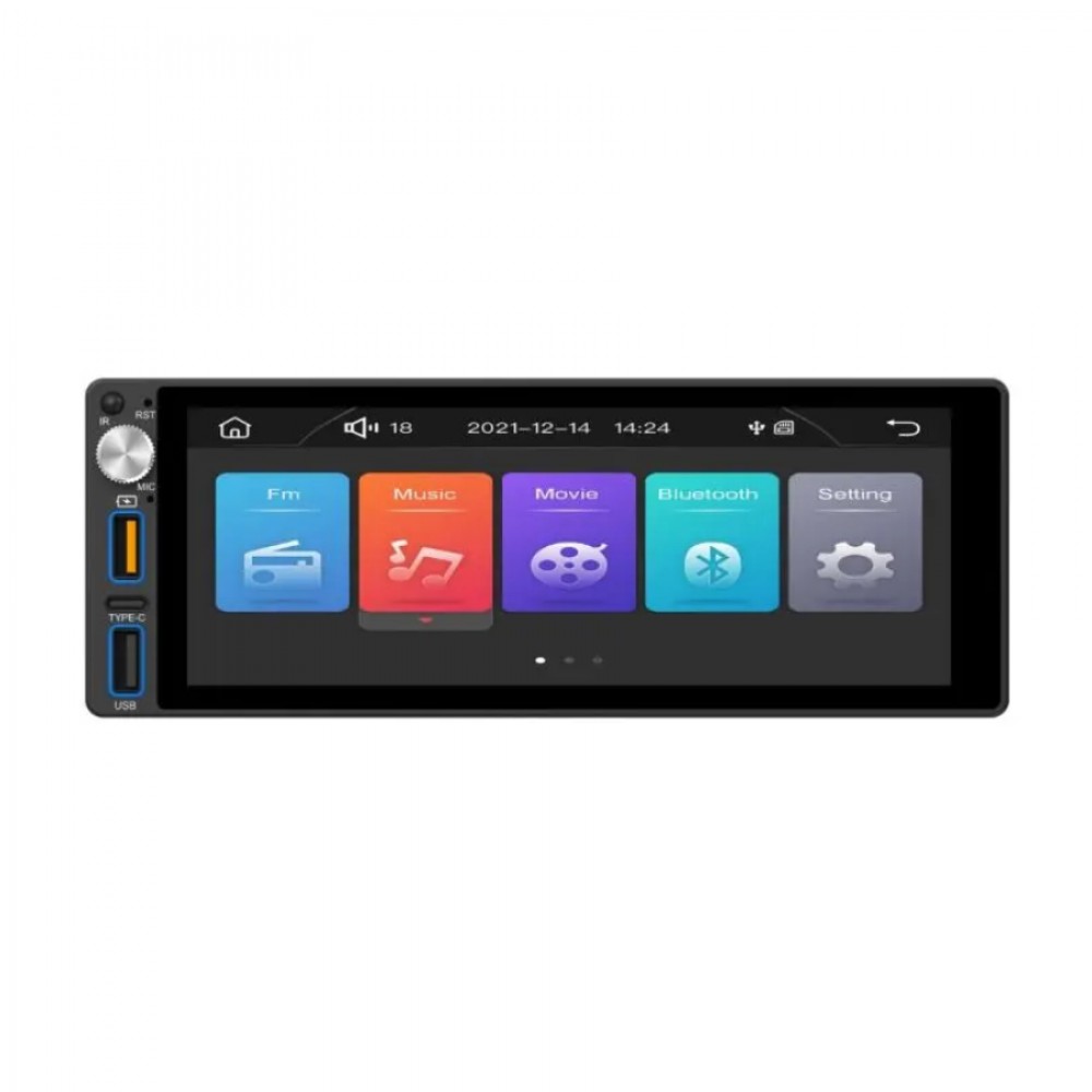 Well Ραδιόφωνο αυτοκινήτου με touchscreen 6.86Bluetooth CarPlay MirrorLink PLAY-CAR-GEMINI-WL