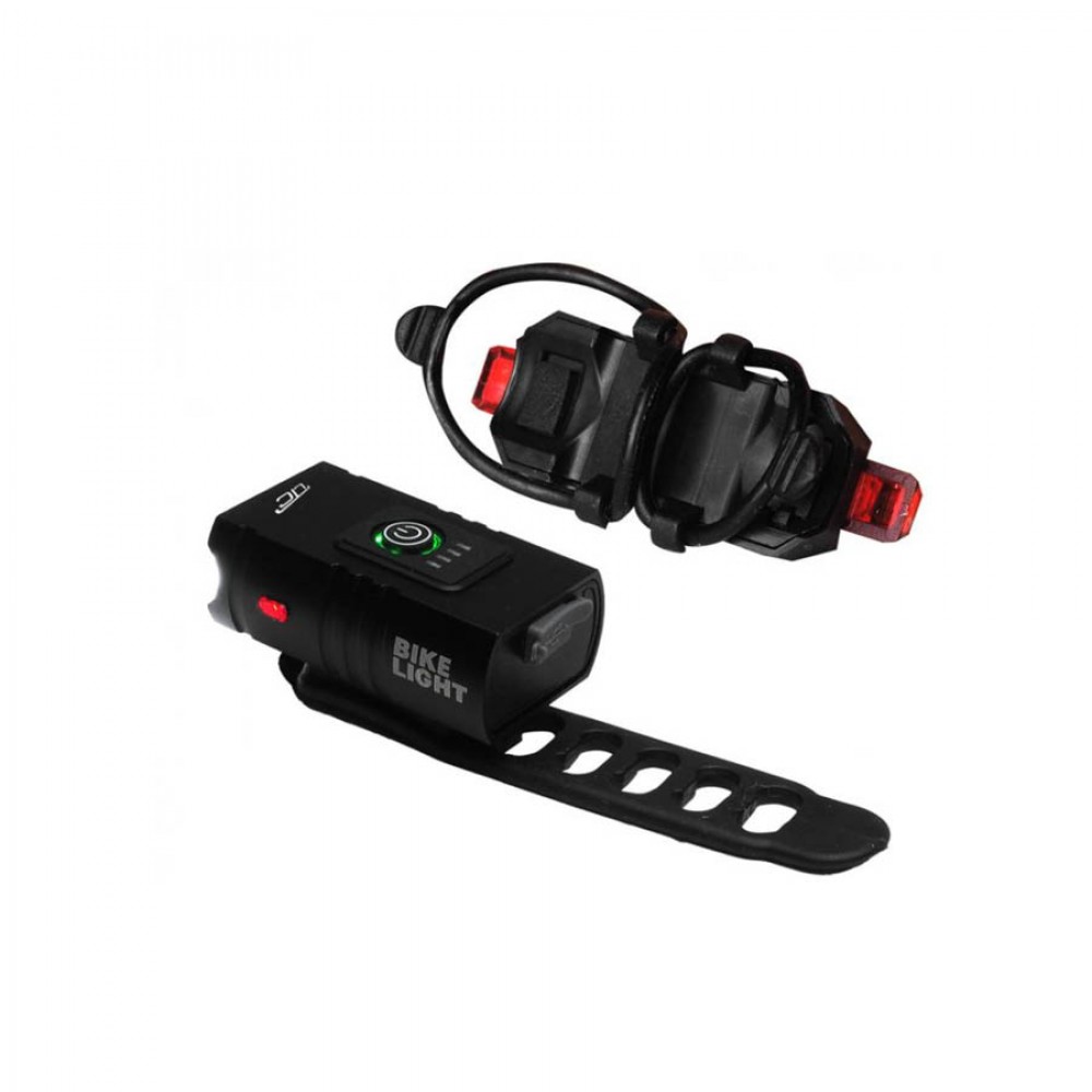 Σετ φώτα ποδηλάτου μπροστά-πίσω 800LM BC-100 LXM220