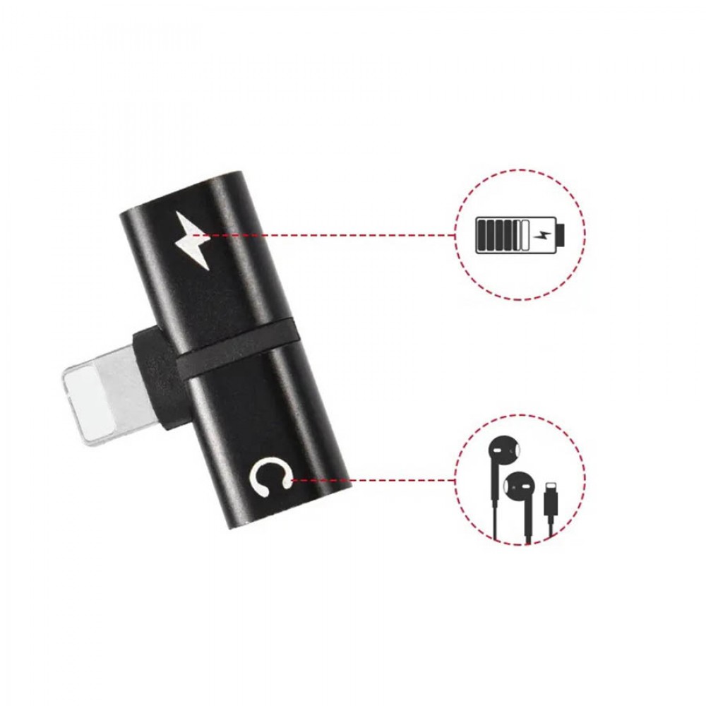 Lighting Splitter Music and Charging at the same time for iPhone