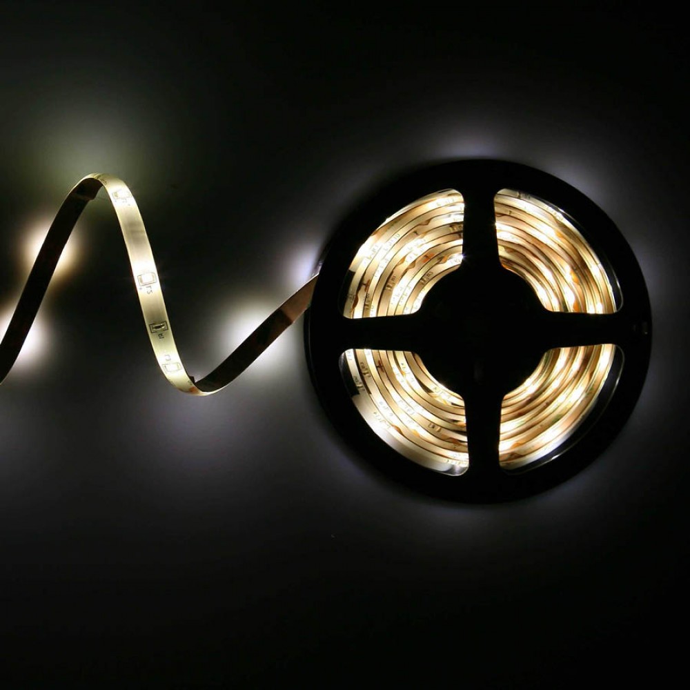 Ταινία LED 3M 12V/6W 4000K με τροφοδοτικό LEDSTND-2835-12308S202/3-WL
