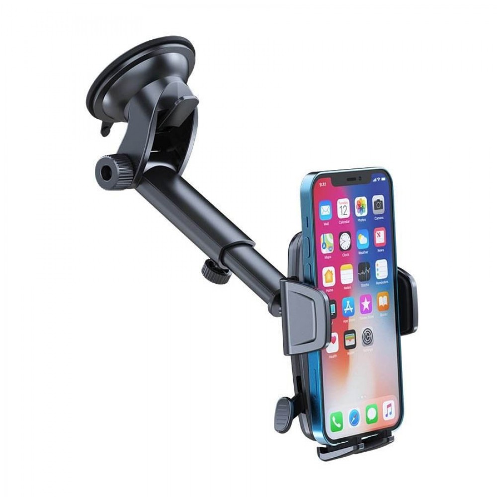 Βάση Στήριξης Αυτοκινήτου με βεντούζα για Smartphone Well MOUNT-CAR-SCA07-WL