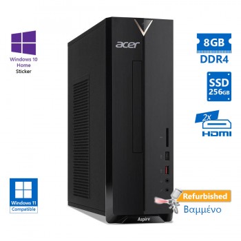 Acer Aspire XC-1660 SFF i5-11400/8GB DDR4/256GB SSD/No ODD/10H Grade A+ Refurbished PC