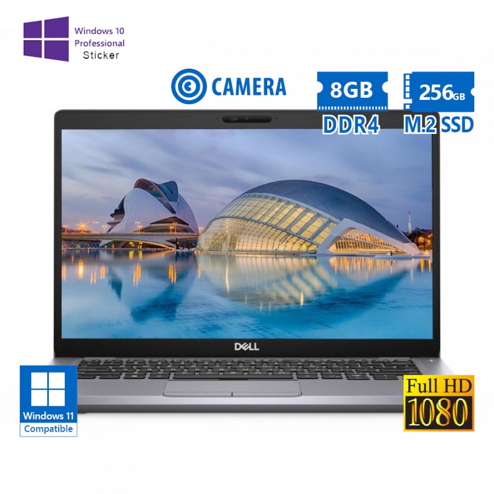 Dell Latitude 5410 i5-10310U/14``FHD/8GB DDR4/256GB M.2 SSD/No ODD/Camera/10P Grade A Refurbished La