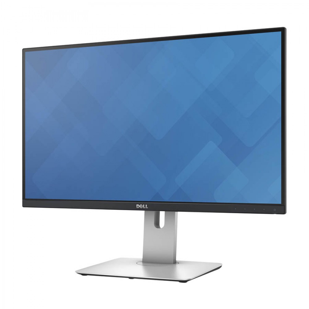 Used Monitor U2515H IPS/Dell/25``QHD/2560x1440/Wide/Black/DP & mini DP & 2x HDMI & USB Hub 3.0