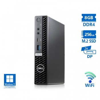 Dell Optiplex 7080 DM WiFi i5-10500T/8GB DDR4/256GB M.2 SSD/No ODD/Grade A Refurbished PC