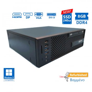 OEM Hyrican B560 DS3H SFF i5-10500/8GB DDR4/240GB SSD New/No ODD/Grade A+ Refurbished PC